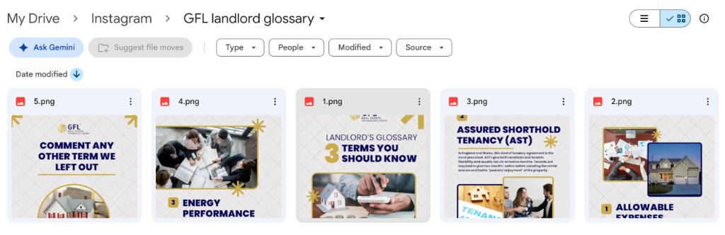 GFL landlord glossary