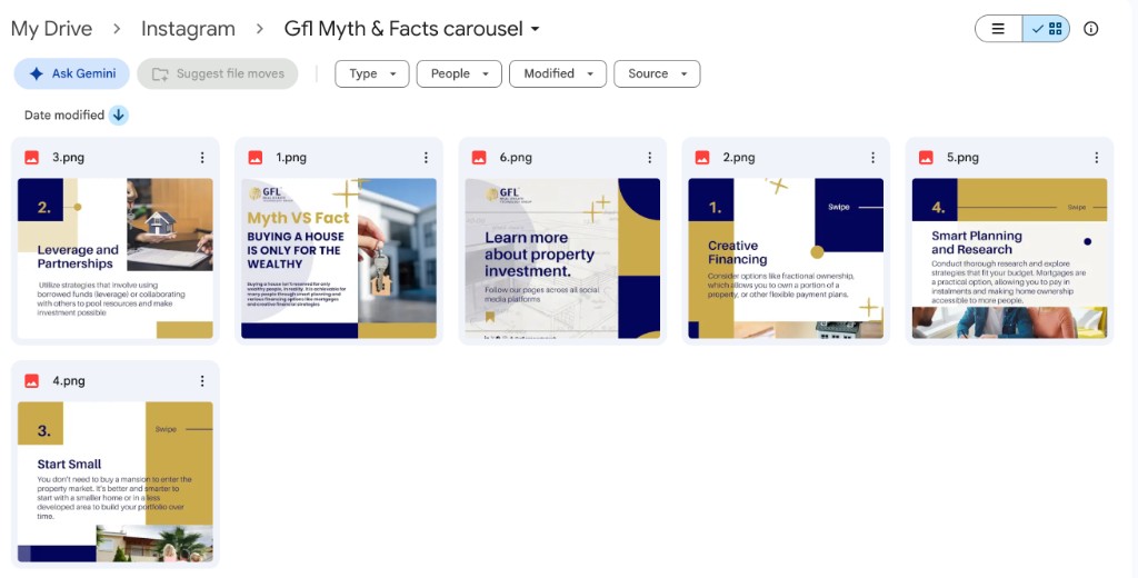 GFL myth versus fact carousel
