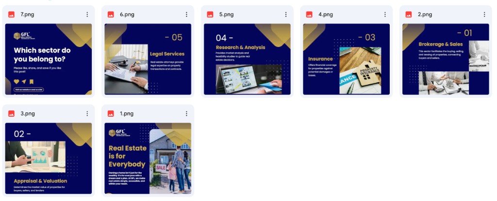 GFL sectors carousel